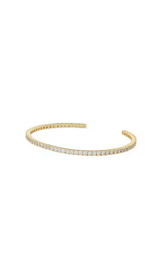 Baby Bianca Cuff Bracelet in Gold | Revolve Clothing (Global)