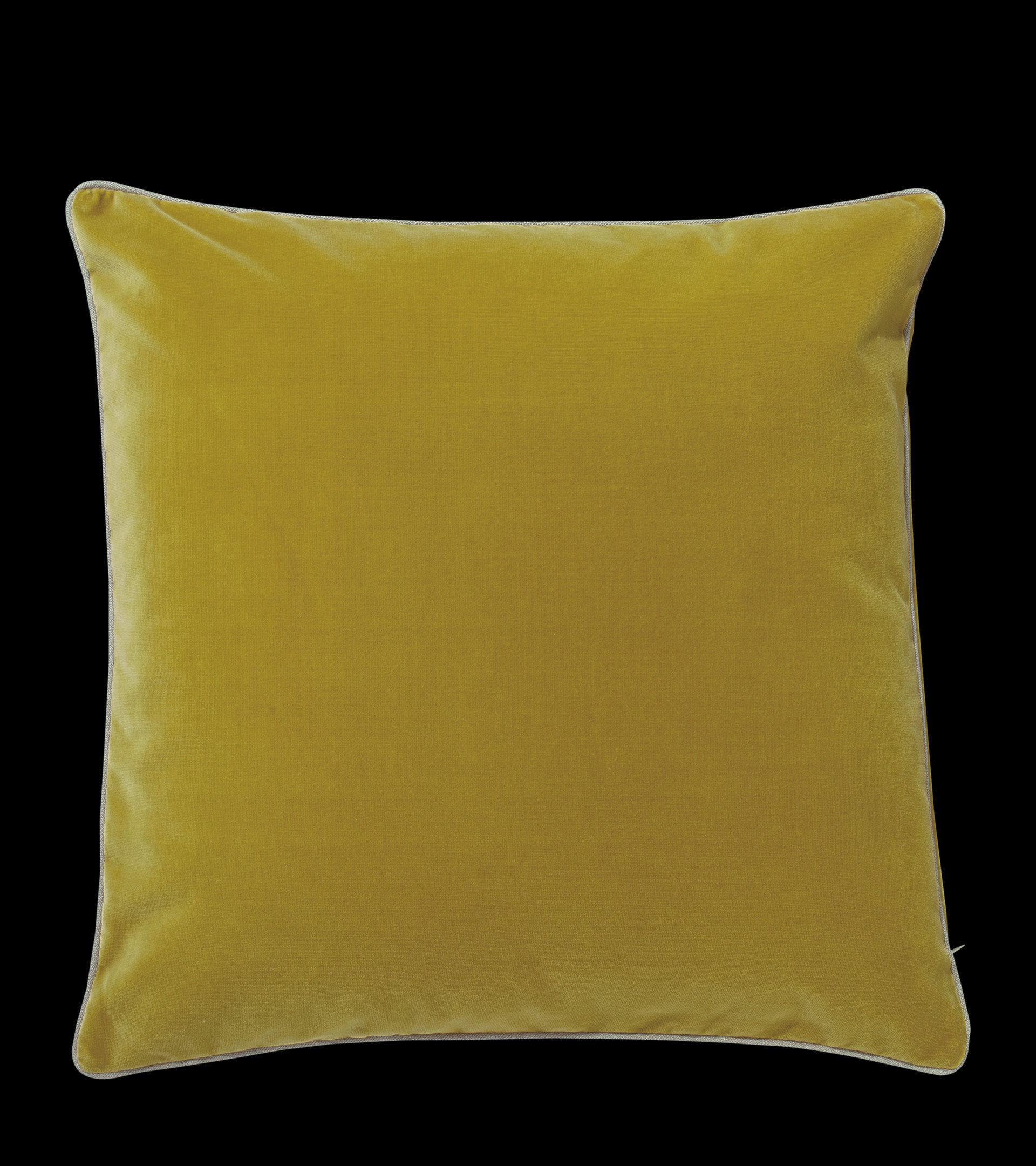 Large Plain Velvet Pillow Cover - Alchemilla | OKA US