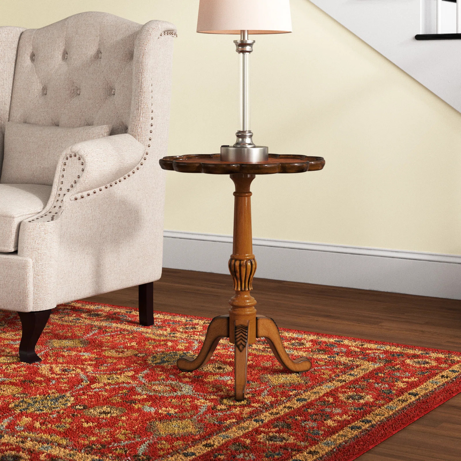 Ariad Pedestal End Table | Wayfair North America