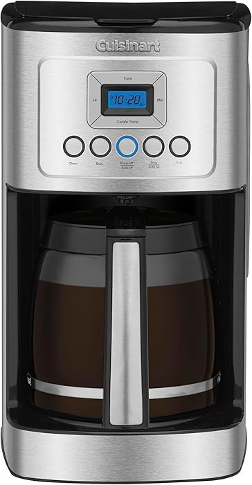 Cuisinart 14-Cup Coffee Maker, Programmable PerfecTemp Glass Carafe Coffee Machine with 1-4 Cup S... | Amazon (US)