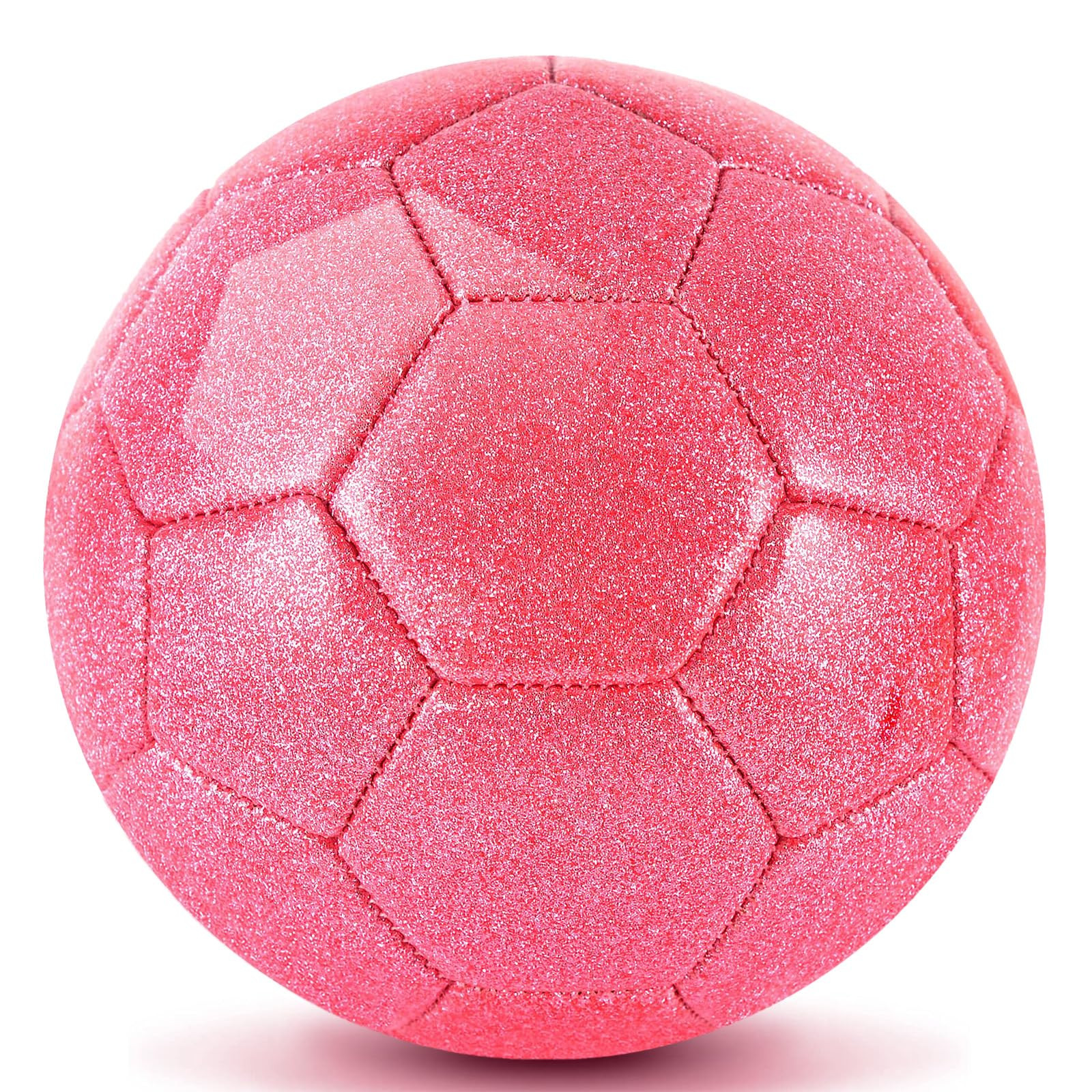 DLUGOPIS Sparkling Pink Toddler Soccer Ball - Mini, Age 3-8, Indoor/Outdoor, Small Size for Boys ... | Amazon (US)