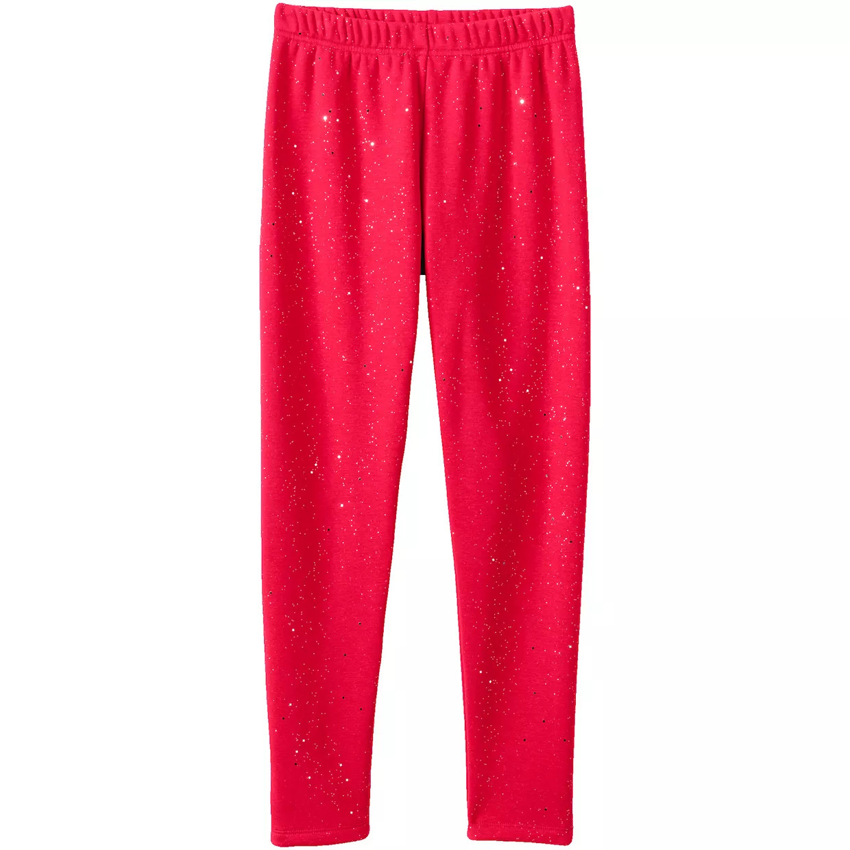 Girls 2-20 Lands' End Girls Fleece-Lined Leggings in Regular & Plus | Kohl's