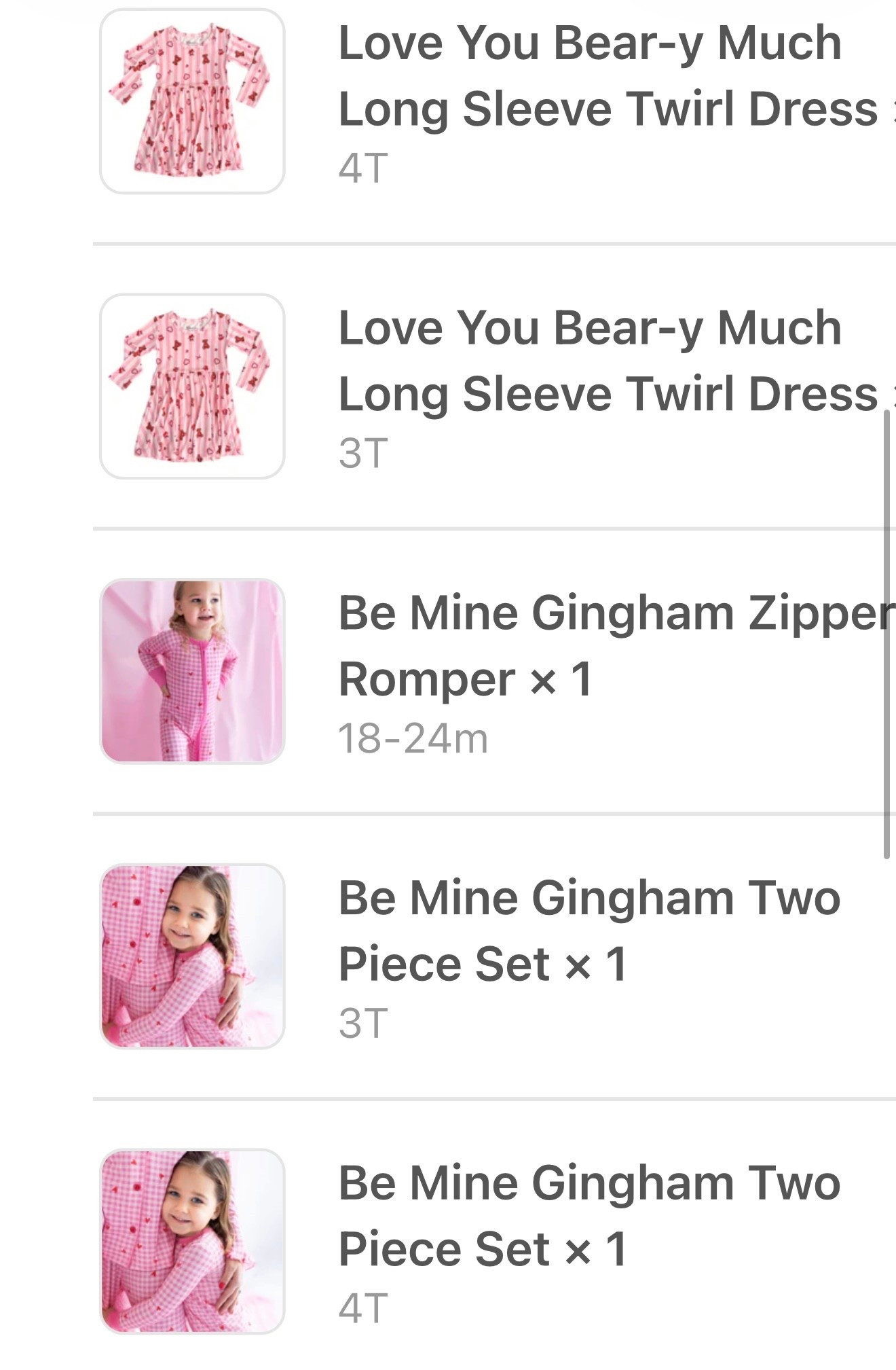 What I ordered for Valentine’s Day for my girls 💘🩷❤️


#LTKSeasonal #LTKBaby #LTKKids