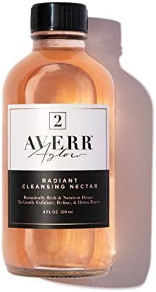 Averr Aglow No.2 Radiant Cleansing Nectar, Daily Face Wash Natural Solution, Natural Plant & Mineral | Amazon (US)