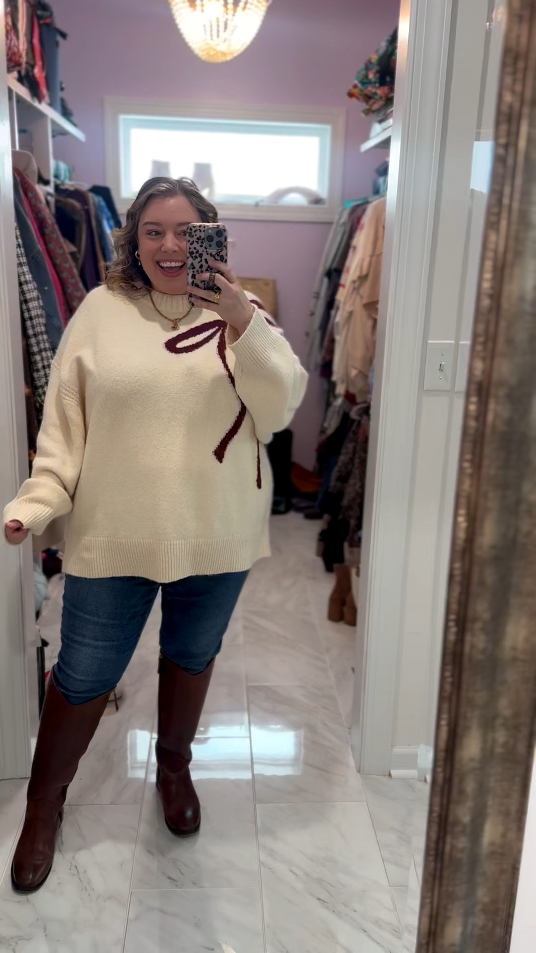 Happy Tuesday! Honestly I’m just happy to get out of the house today 🤣 My sweater is an extra 60% off at J. Crew! A few XXL and 2X sizes are still in stock! 

#LTKootd #LTKSaleAlert #LTKPlusSize