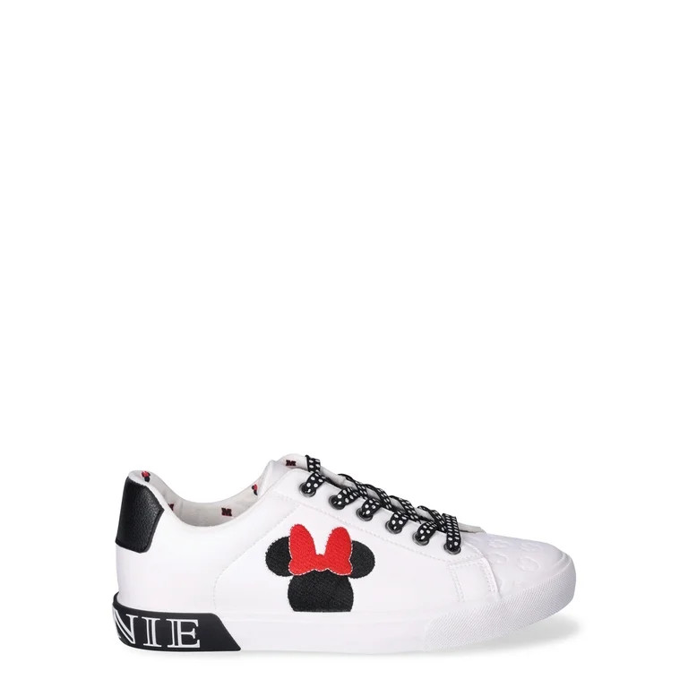 Disney Minnie Mouse Women's Low-top Court Sneakers | Walmart (US)