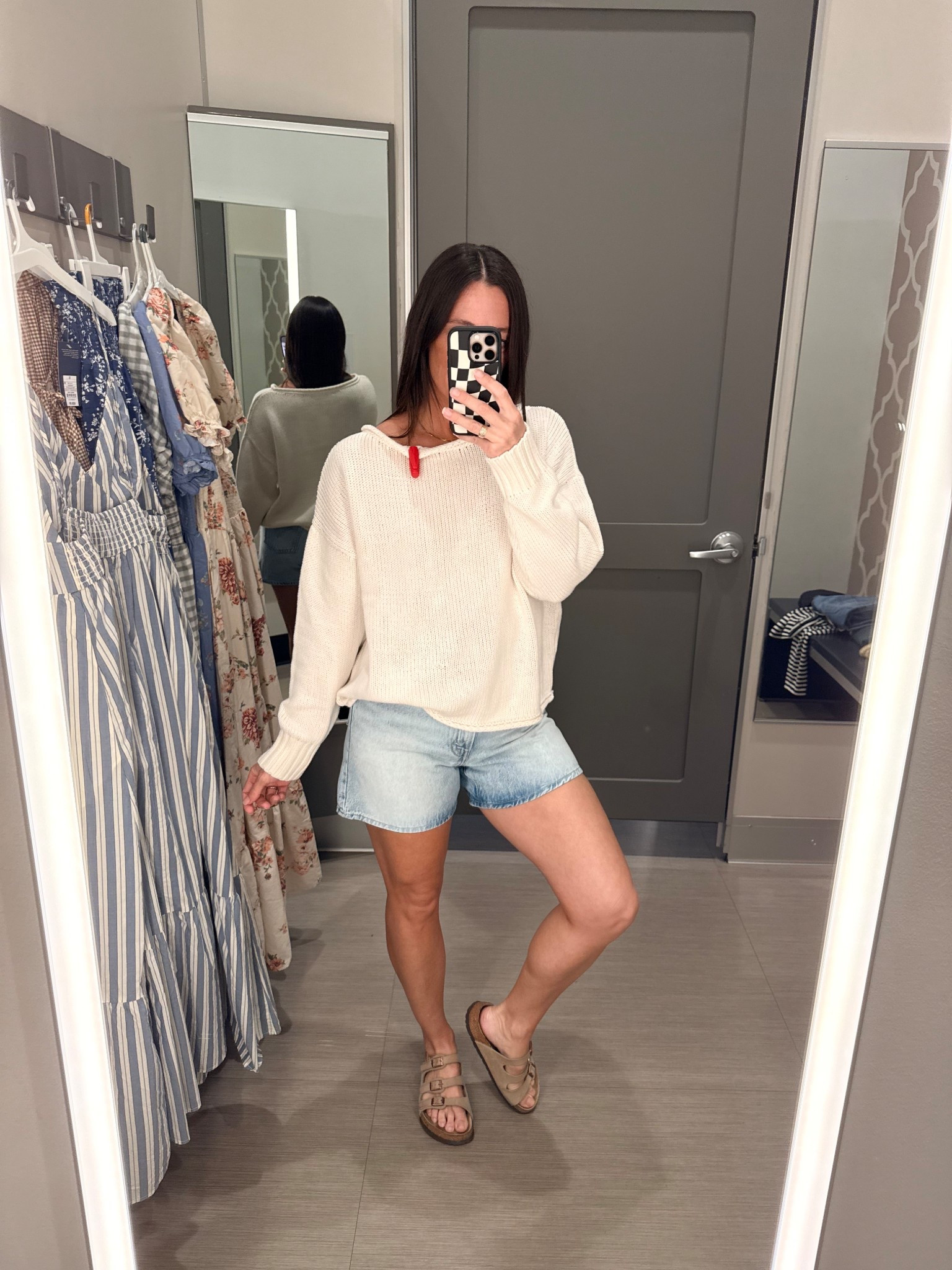 The one spring sweater I keep reaching for 💛

If you buy one lightweight knit this season, make it this cable knit. It’s the perfect throw-on piece that instantly makes denim or shorts feel styled without trying too hard.

Paired with my favorite Levi’s cinch waist mom shorts from Target — I own three pairs because they’re that good. Flattering, comfy, and easy for everyday mom life.

Sizing for reference:
Sweater: Large (for an oversized fit)
Shorts: 27

5’5” | 130 lbs

Tap to shop this easy spring outfit ✨

#LTKootd #LTKmomlife #LTKOver40