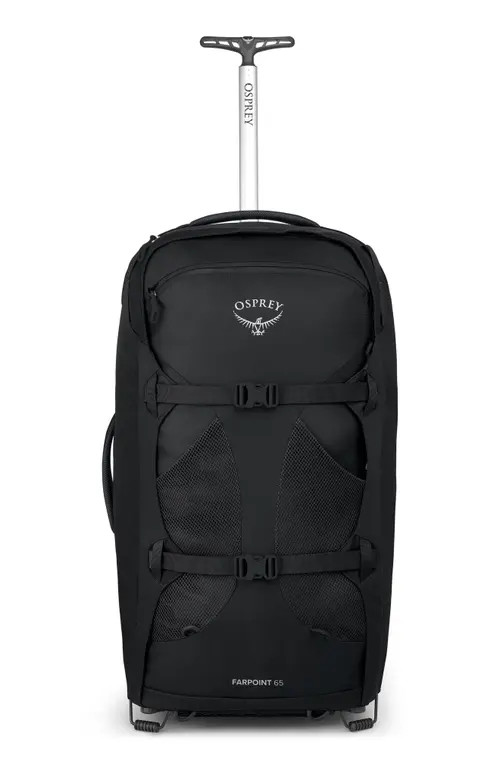 Osprey Farpoint® 65-Liter Wheeled Travel Backpack in Black at Nordstrom | Nordstrom