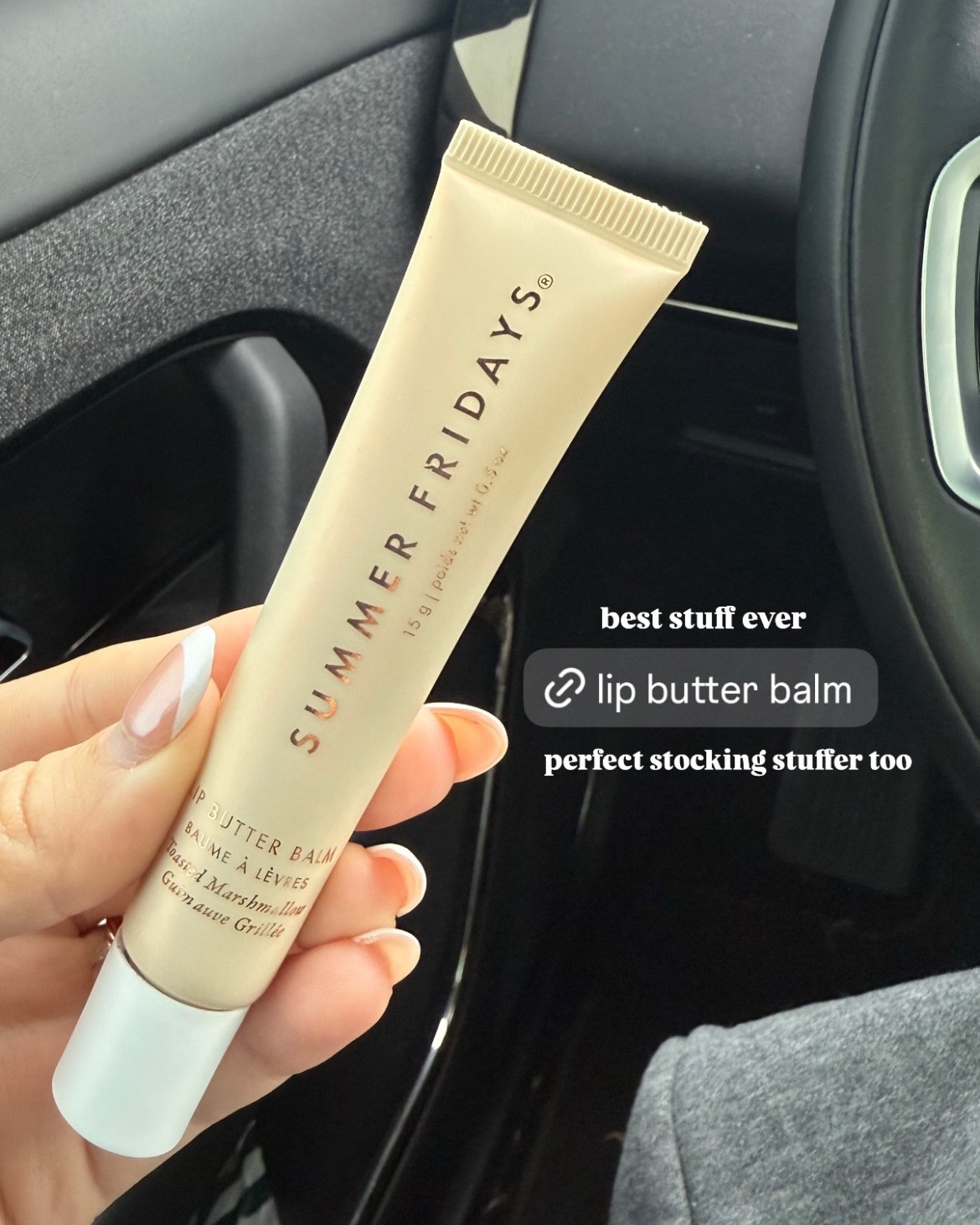 best lip balm ever, especially on cold weather days! toasted marshmallow smells SO good. a great stocking stuffer, too!

#LTKGiftGuide #LTKFindsUnder100 #LTKBeauty
