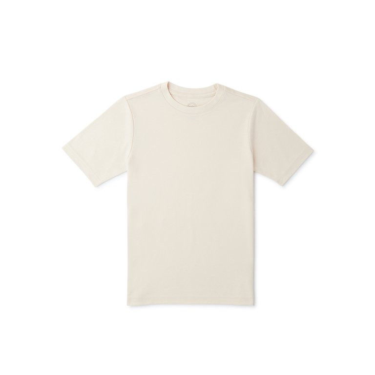 Wonder Nation Boys Short Sleeve Solid Tee | Walmart (US)