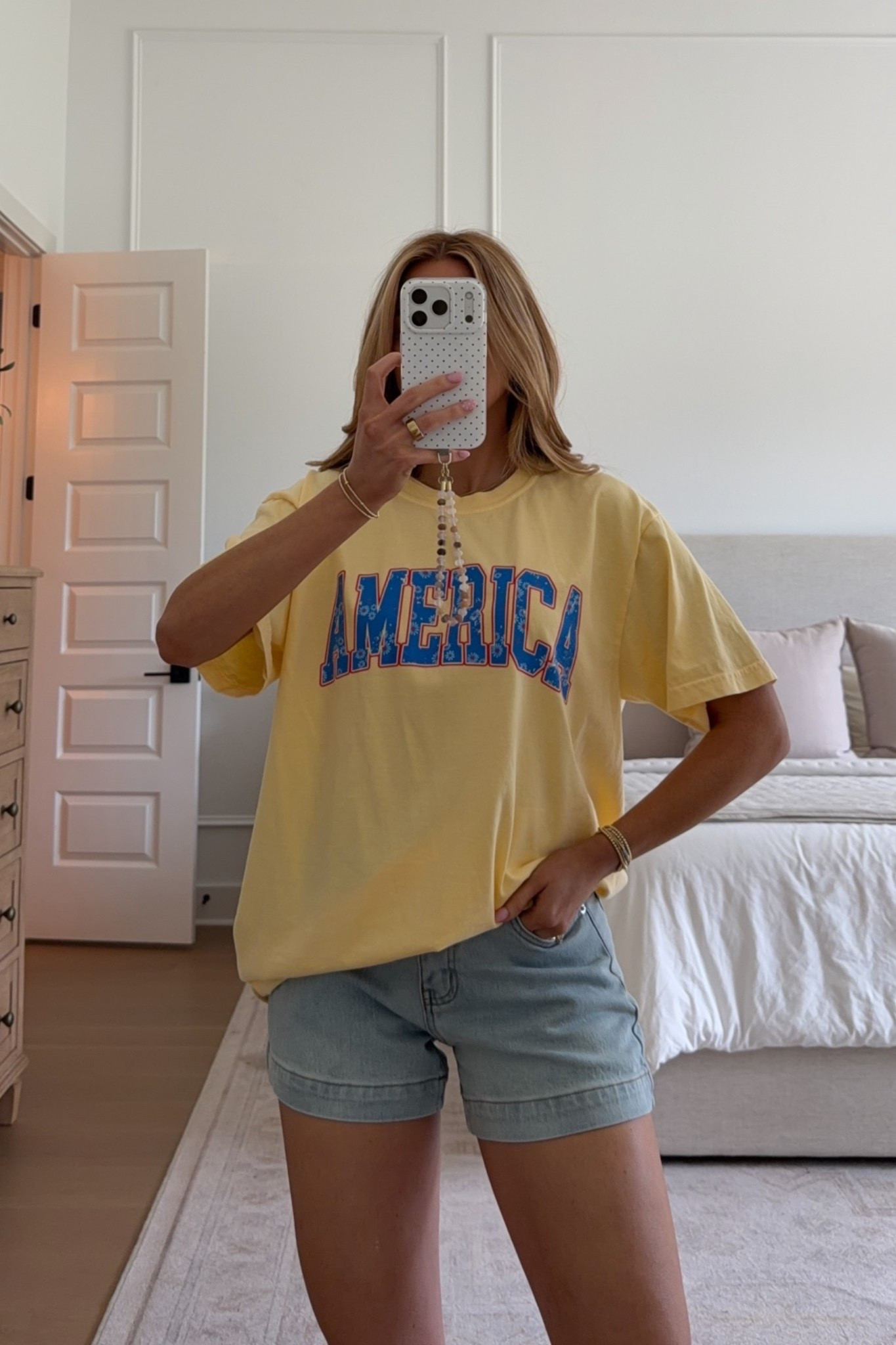 tee: large // short: 25

#LTKSeasonal #LTKPetite #LTKootd