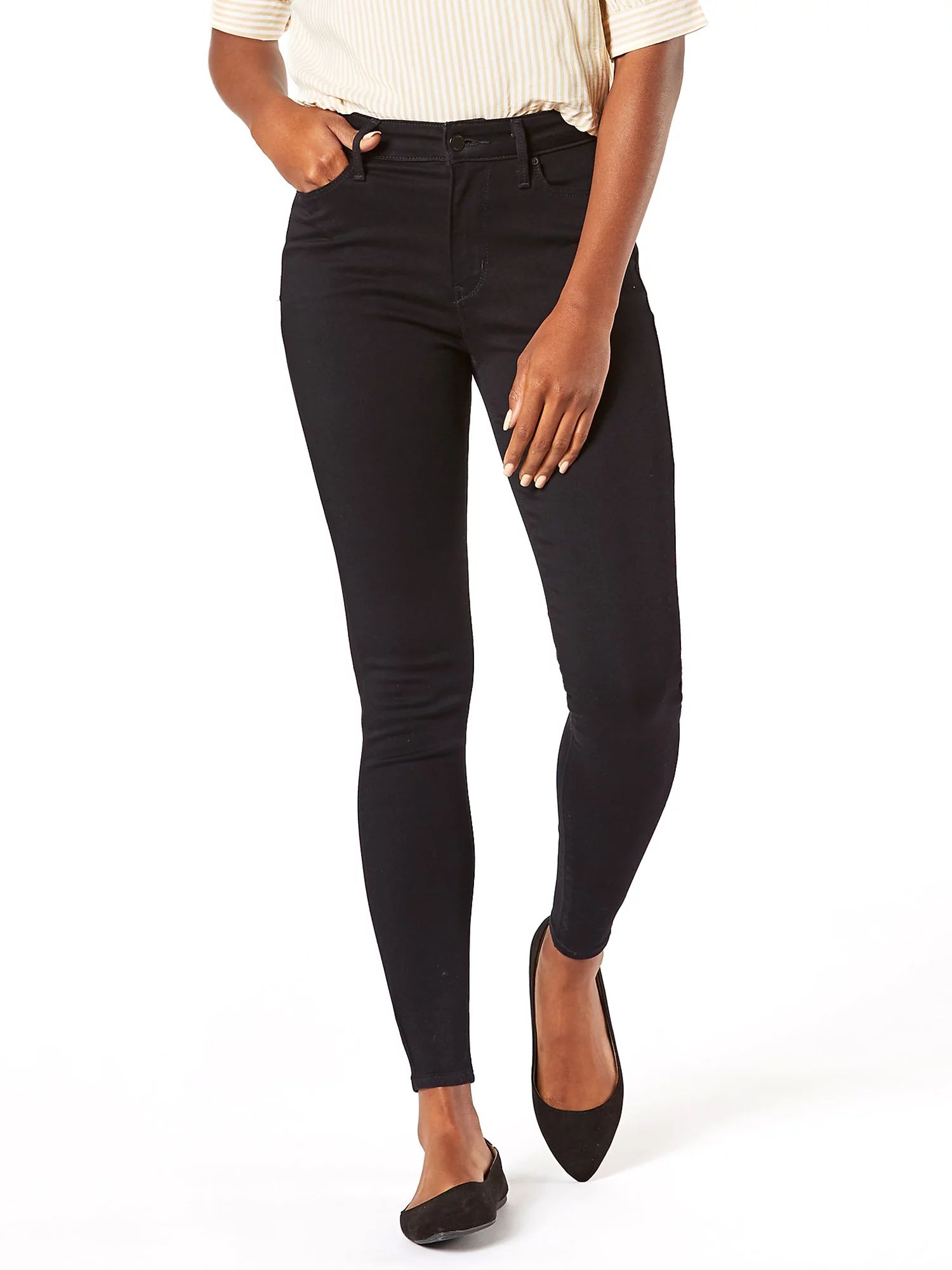 Signature by Levi Strauss & Co. Women's High Rise Skinny Jeans | Walmart (US)