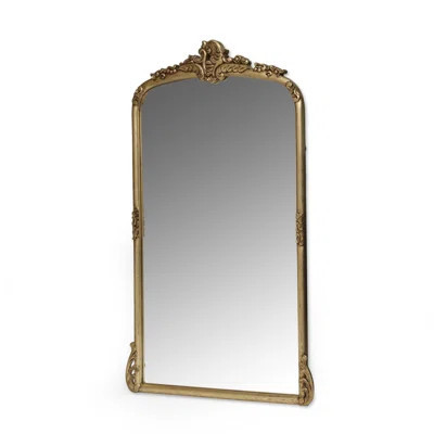 Elegant Antique Gold Wall & Accent Mirrors, Handcrafted Mdf Design For Home | Wayfair North America