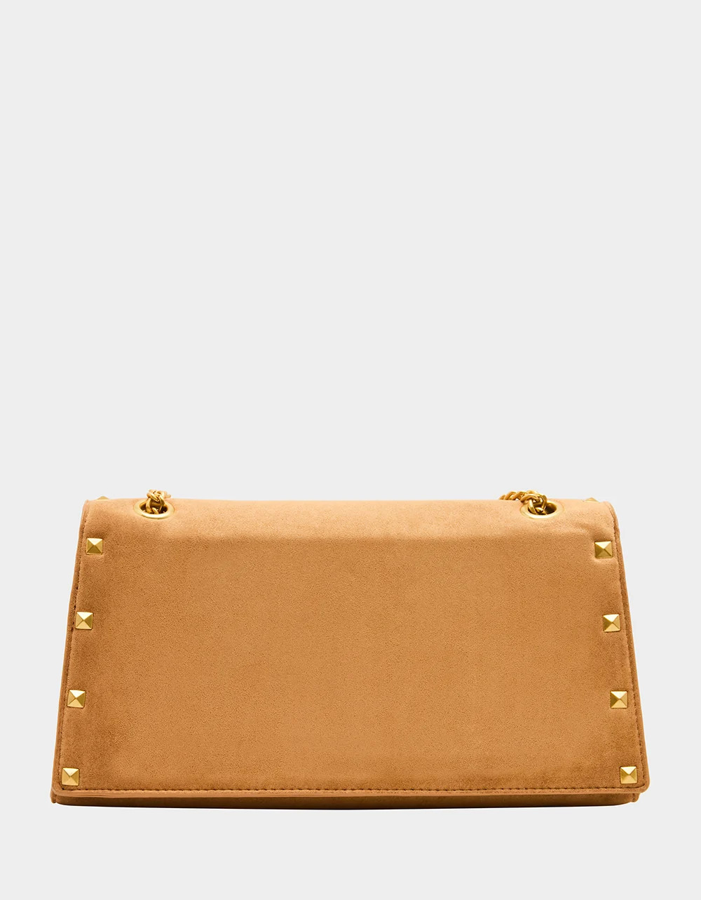 FLAP Tan Studded Scarf Women's Shoulder Bag | Betsey Johnson