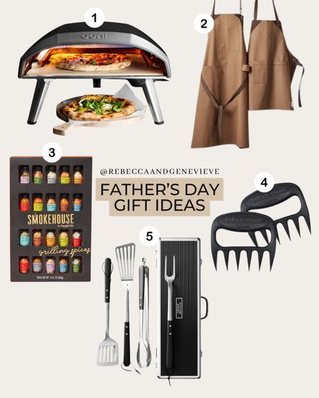 Father's Day gift ideas for the cook 🔥
-
Grill. Cool tools. Grilling tools. Meat shredder. Apron. Spices. Pizza oven  

#LTKmens #LTKGiftGuide #LTKfindsunder100