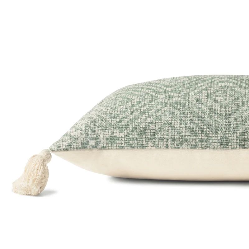 Bayeux Tassels Cotton Reversible Throw Pillow | Wayfair North America