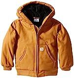 Carhartt Little Boys' Toddler Active Jacket, Carhartt Brown, 2T | Amazon (US)