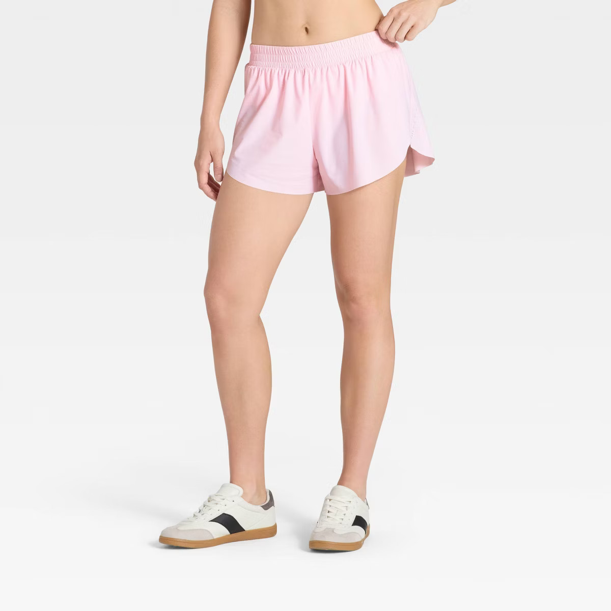 Women's Active Light Woven Mid-Rise Run Shorts 3" - All In Motion™ | Target