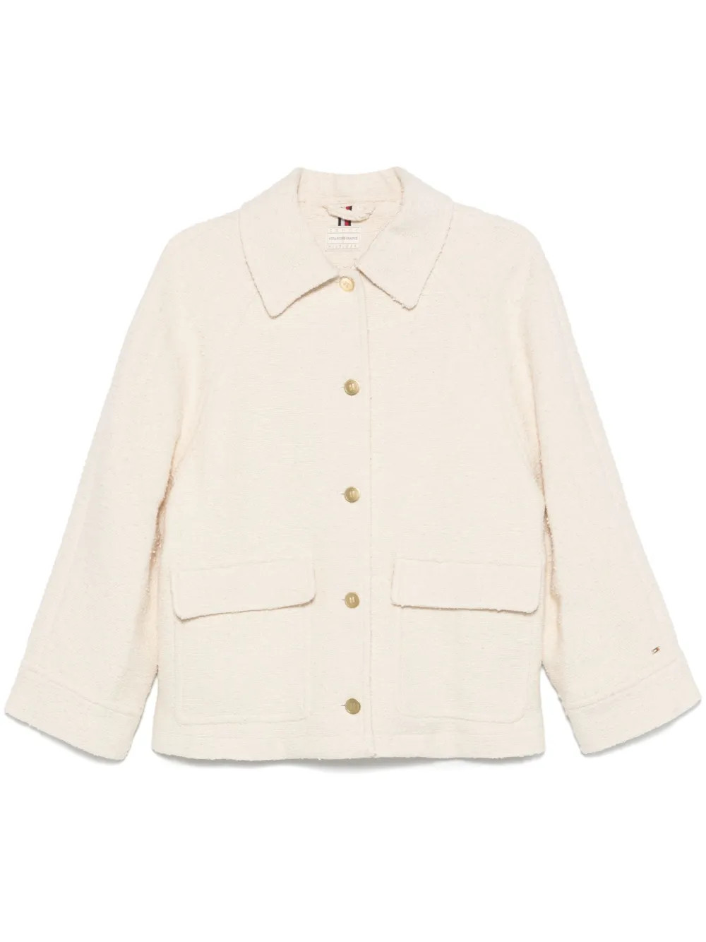 Tommy Hilfiger x Sofia Richie Grainge Bouclé Jacket | Neutrals | FARFETCH AU | Farfetch Global