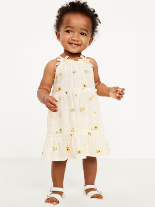 Tiered Ruffle-Trim Sundress and Shorts Set for Baby | Old Navy (US)