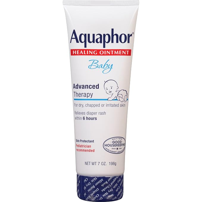 Aquaphor Baby Healing Ointment - For Chapped Skin, Diaper Rash and Minor Scratches - 7 oz. Tube | Amazon (US)