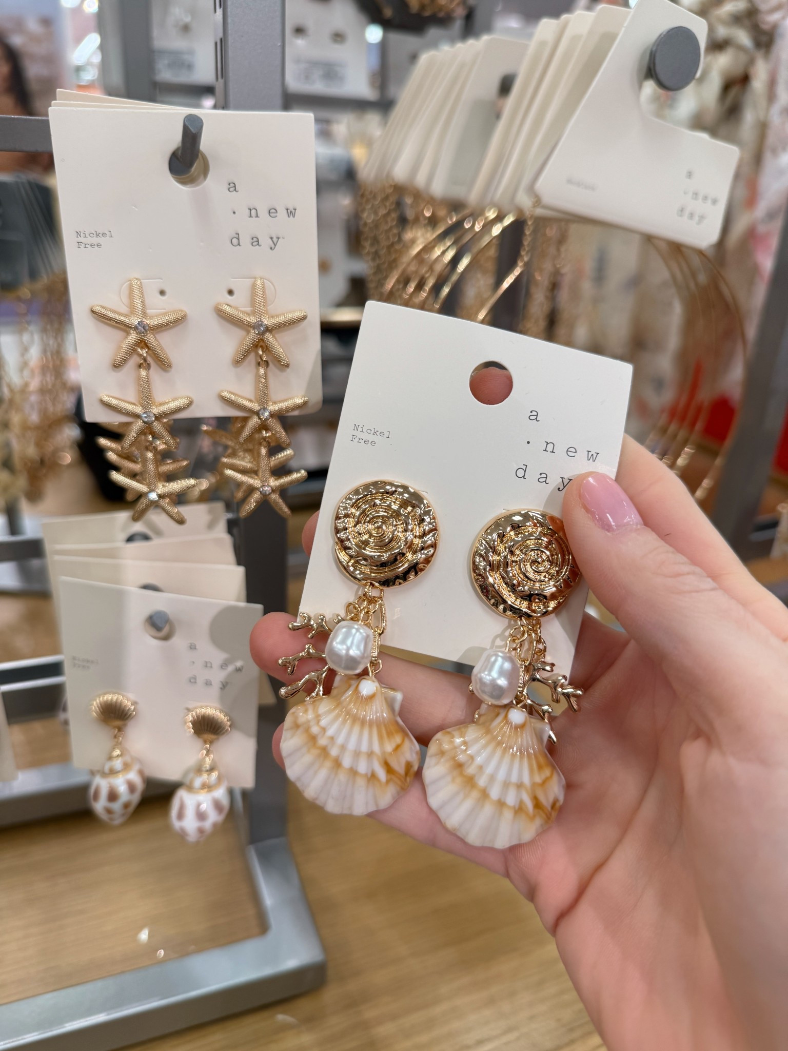 Beach jewelry 

#LTKgrwm #LTKSeasonal