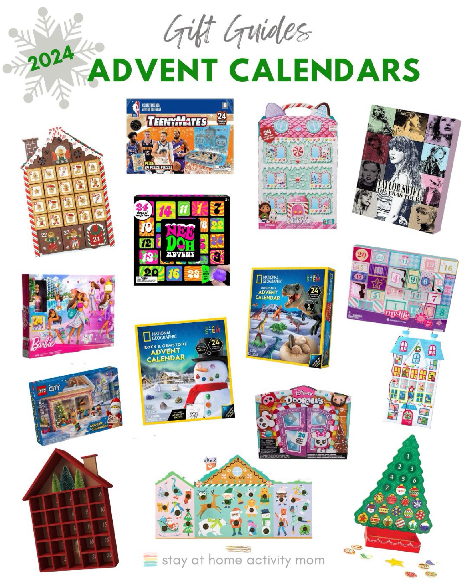🎁Gift Guides: 2024🎁 Count down until Christmas with these adorable advent calendars! Some are prefilled and some you can fill on your own. 

#LTKHoliday #LTKGiftGuide #LTKKids
