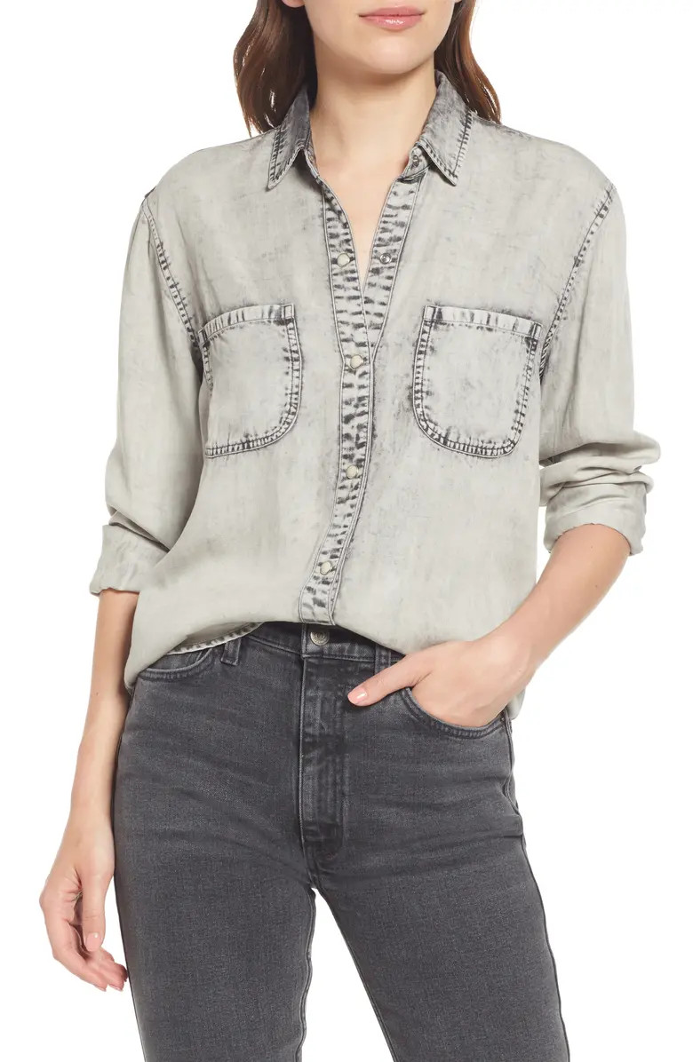 Carter Tencel® Lyocell Snap-Up ShirtRAILS | Nordstrom