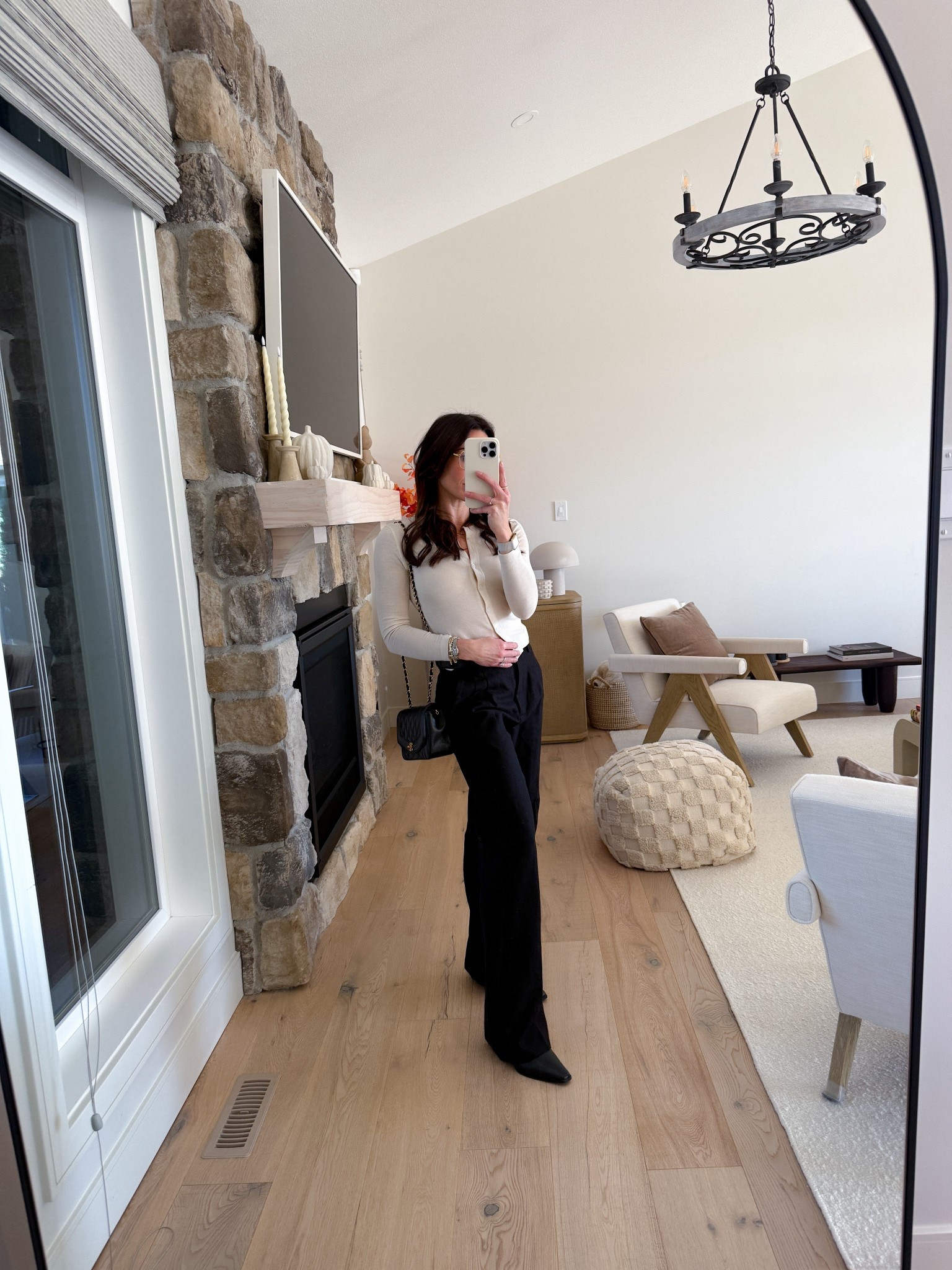 Neutral fall outfit inspo 

The top is from Westside and isn’t on LTK, so I’ve shared a similar button up cardigan.

Bag is a Chanel Diana but I’ve shared some more affordable options. 

#LTKShoeCrush #LTKStyleTip