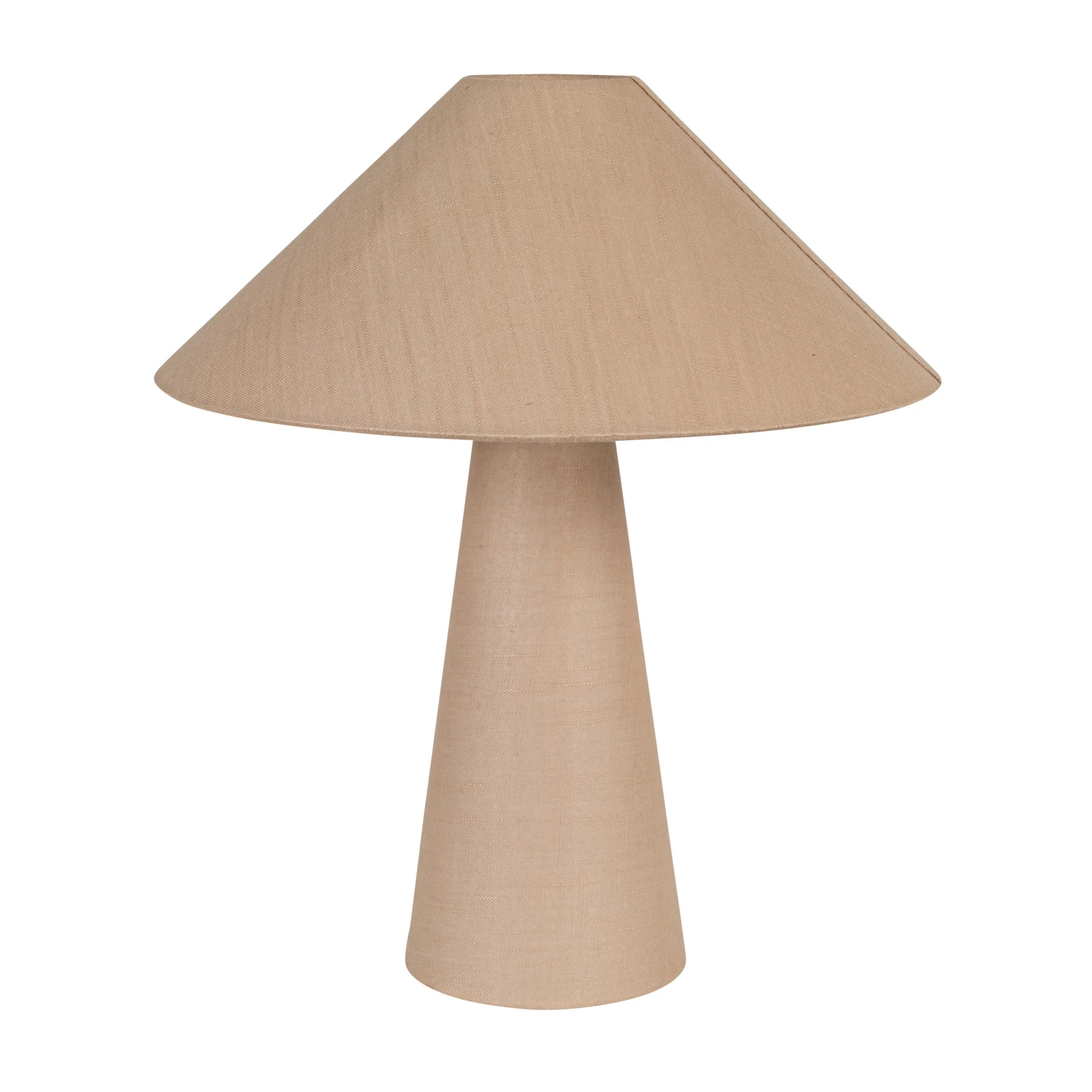 Bloomingville 25 Watt Lumina Natural Linen Table Lamp, Natural | Walmart (US)
