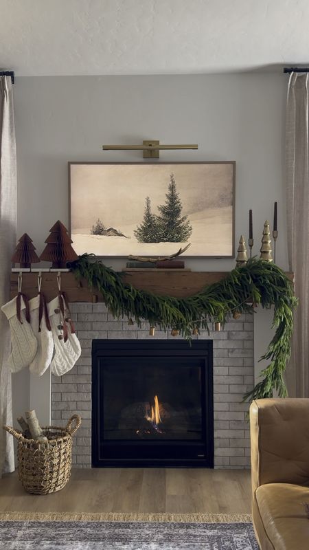 Viral Norfolk pine garland, Christmas mantel

#LTKHoliday #LTKSeasonal #LTKhome