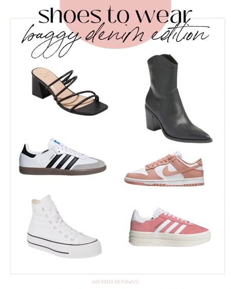 How to style wide leg jeans // how to style baggy denim // trending shoes 

#LTKsalealert #LTKstyletip #LTKMostLoved