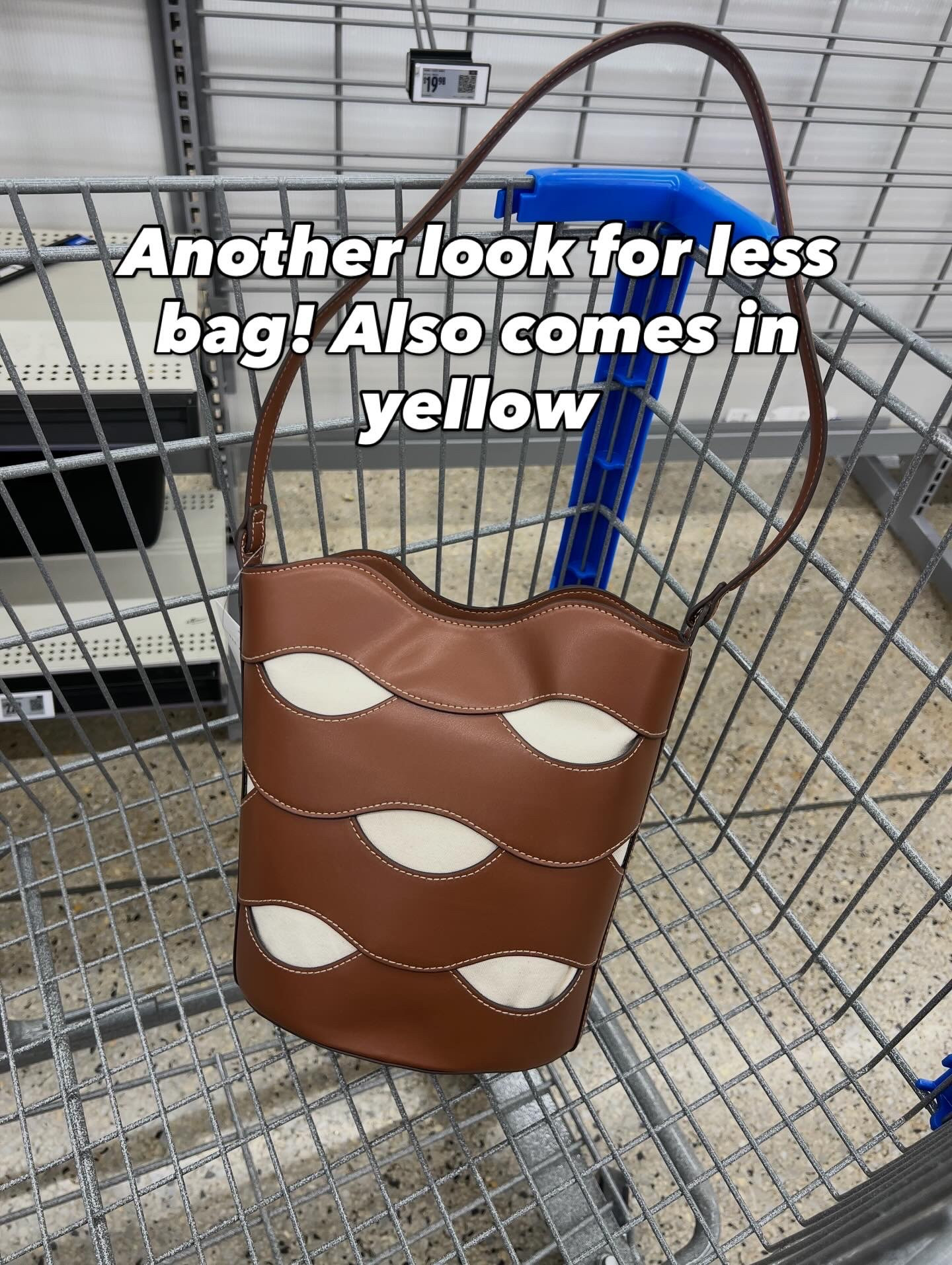Look for less bag at Walmart