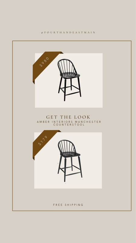 get the look amber interiors manchester counterstool dupe

amber interiors dupe


#LTKhome