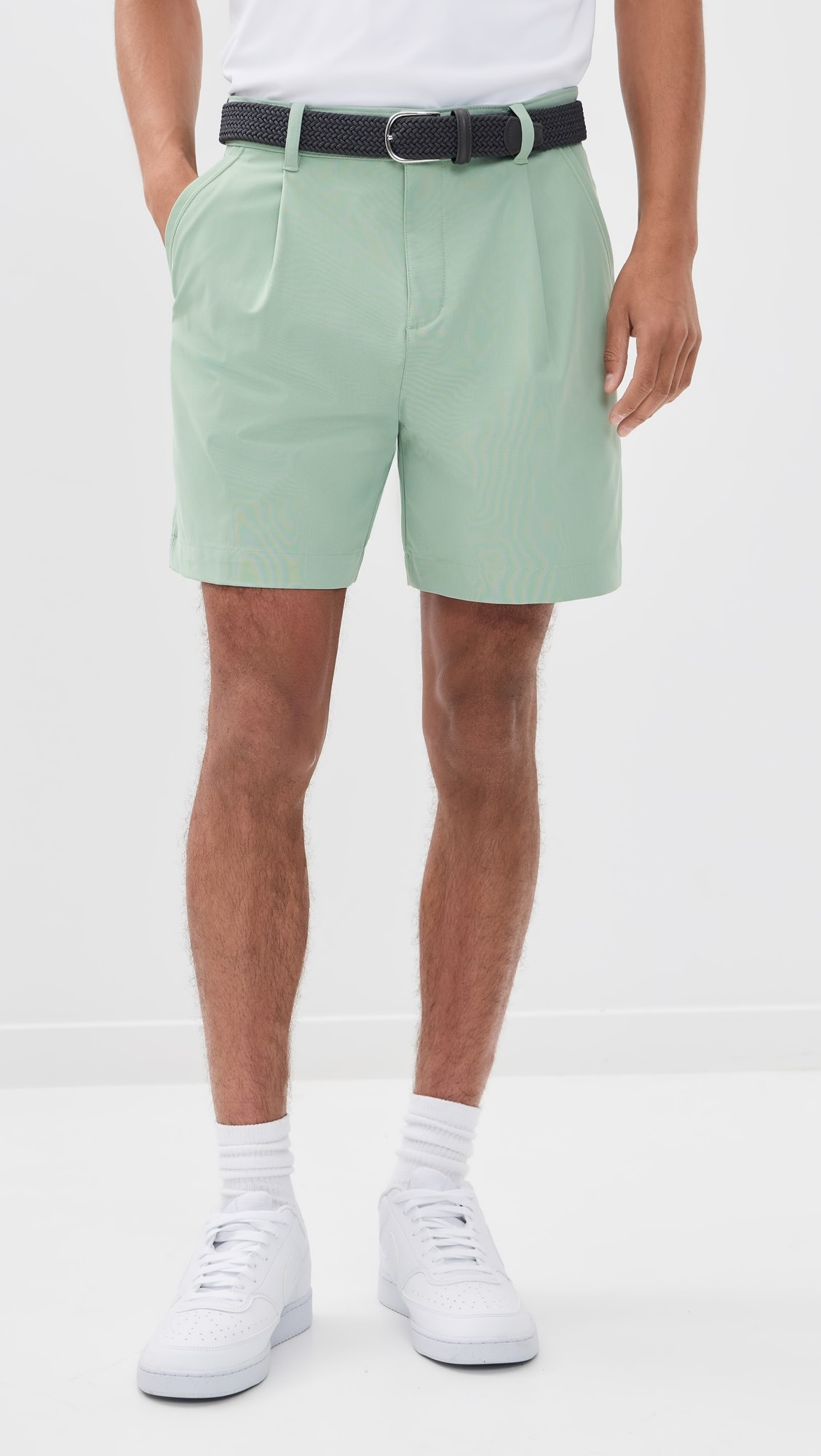 Par Pleated Shorts 6" | Shopbop
