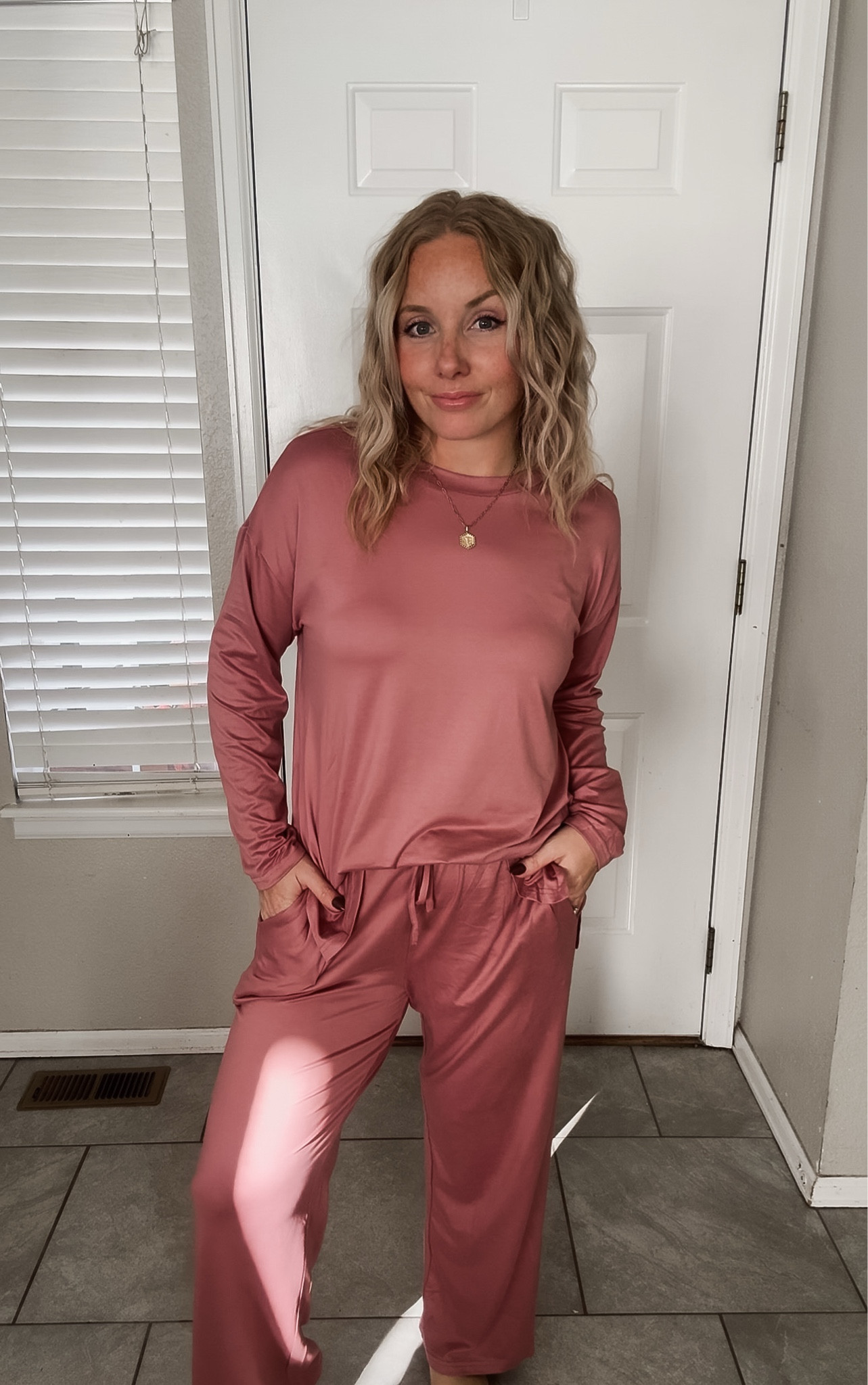 Lightweight 2 piece lounge set from amazon — the material is silky smooth and this pink color is gorgeous! Petite friendly, fits tts






//Fall outfits 2025,  Amazon fashion, fall fashion finds, Amazon fashion, petite fashion, casual mom outfit ideas, fall outfit amazon, amazon outfit ideas, casual outfit ideas, outfit inspo, casual fashion, amazon fall fashion,  casual outfit fall, cute casual outfit, outfit ideas fall, size 4-6, casual fall outfits, winter outfits, casual outfit ideas, what to wear for fall  

#LTKStyleTip #LTKPetite #LTKFindsUnder50