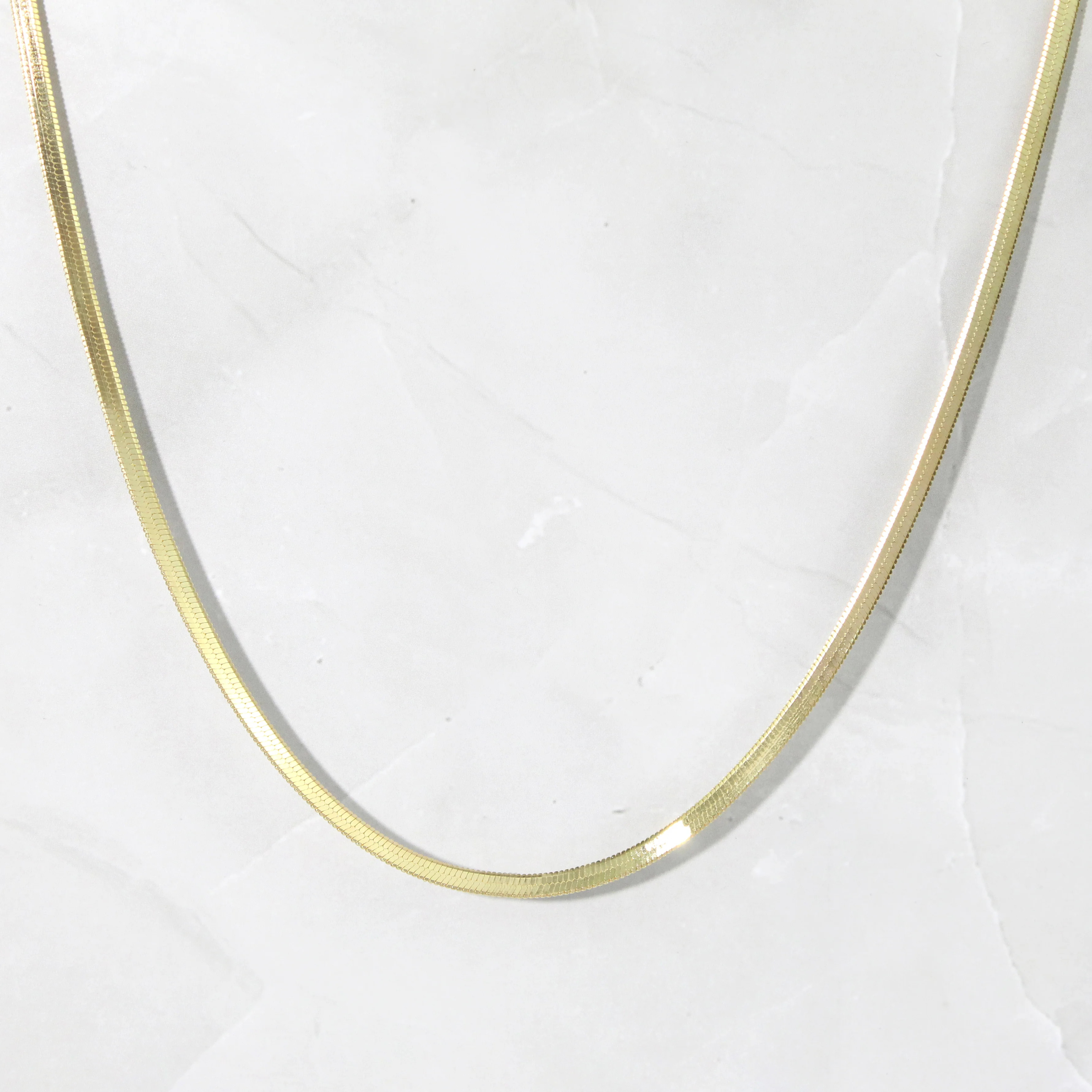 2mm Herringbone Chain | Sami Jewels