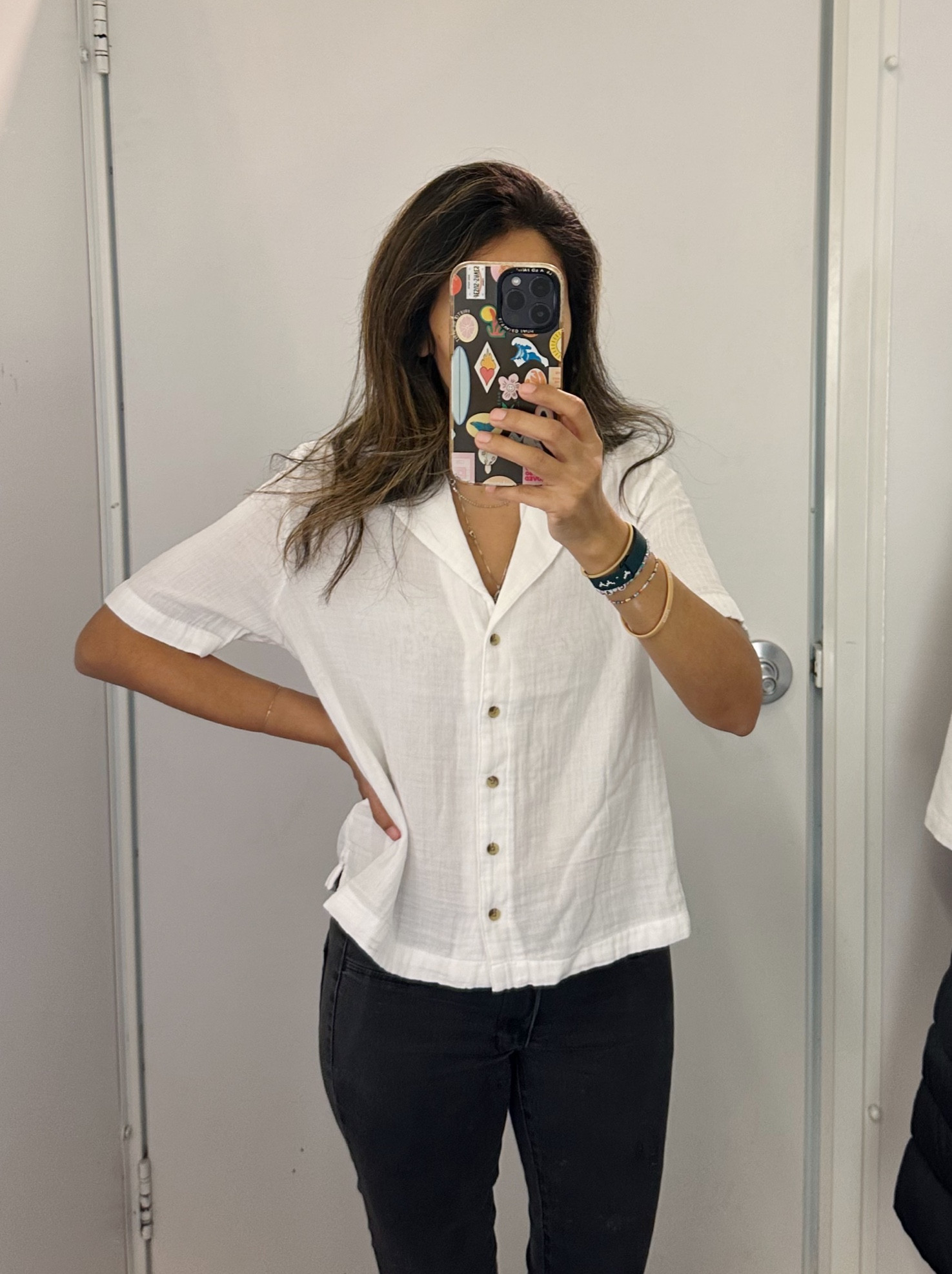 Lightweight button up short sleeve top that is my favorite everyday top 

#LTKSpringSale #LTKfindsunder50 #LTKtravel