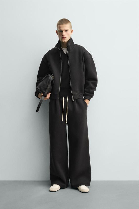 CROPPED FIT TECHNICAL JACKET | Zara UK