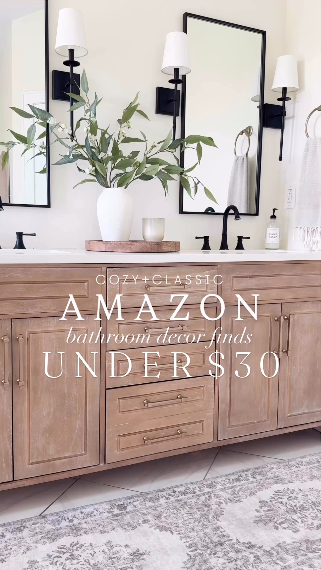 Amazon bathroom finds under $30! 

Bathroom decor bathroom accessories bathroom storage runner rug washable rug bath mat

#LTKHome #LTKSaleAlert