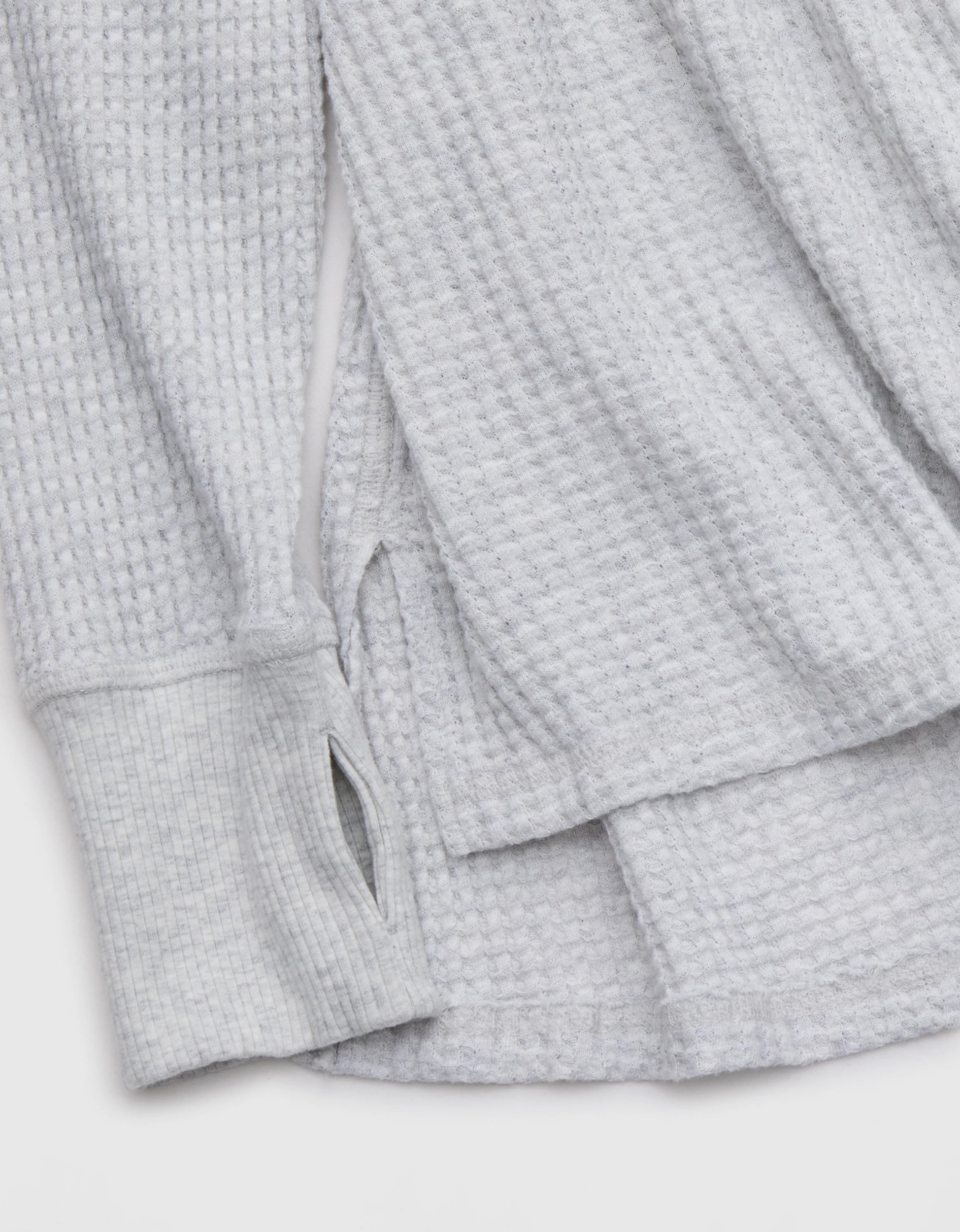 OFFLINE By Aerie Wow! Waffle Long Sleeve V Neck T-Shirt | Aerie