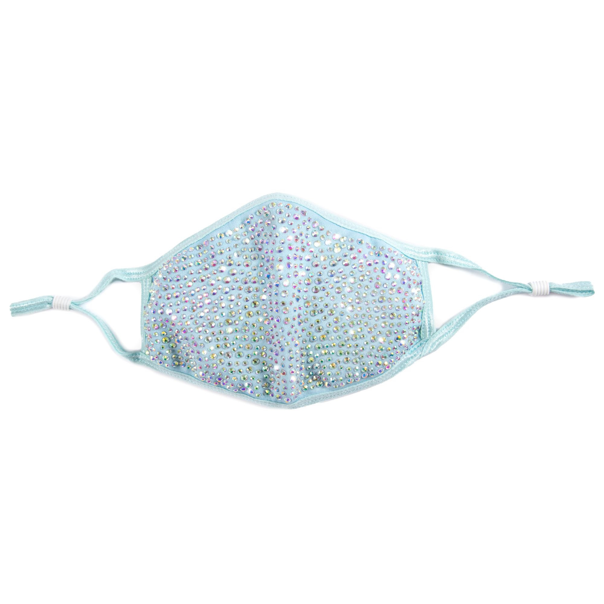 CoMiracle 2 PCS Sparkly Face Mask Bling Swarovski Rhinestone Mask Fashion Face Mask Cotton Mask 2... | Walmart (US)