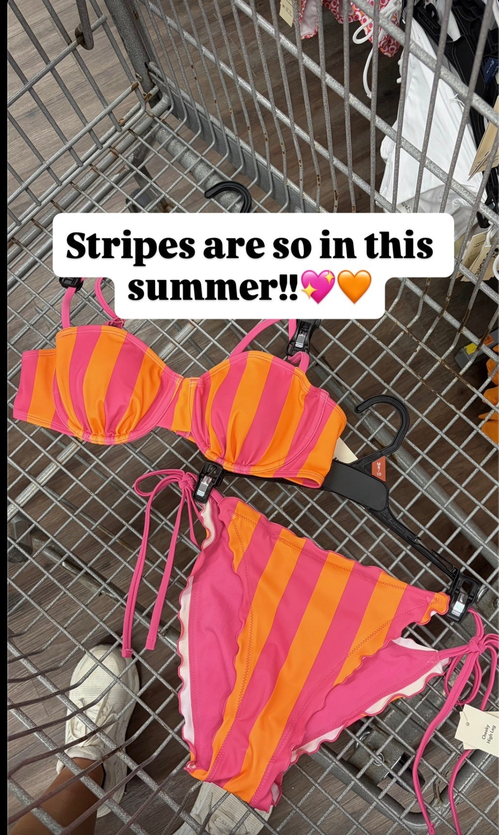 Stripes just remind me of summertime and this color combination is everything! #walmartcreator #swimwear 

#LTKSeasonal #LTKvlog #LTKTravel