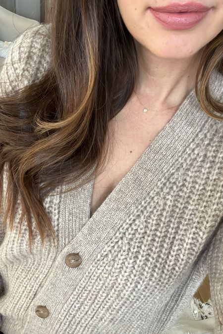  Comfiest sweater that is a staple! Also a clean beauty lipstick in amberlight   

#LTKbeauty