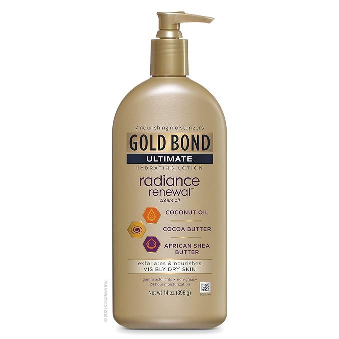 Gold Bond Radiance Renewal Hydrating Lotion 14 oz. for Visibly Dry Skin | Amazon (US)