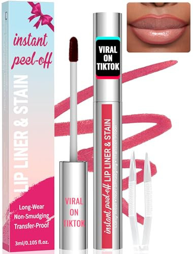 iMethod Peel Off Lip Stain - Rose, Long Lasting, Natural, Waterproof | Amazon (US)