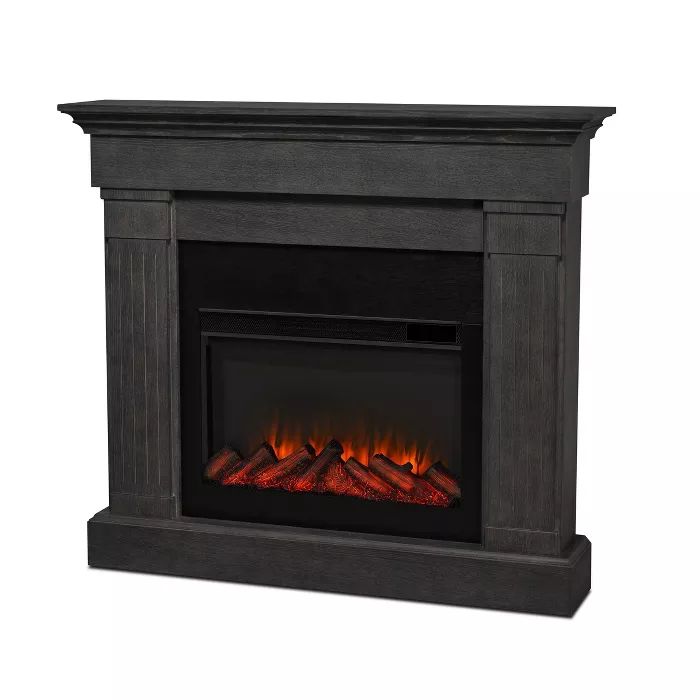 Real Flame - Crawford Slim Electric Fireplace | Target