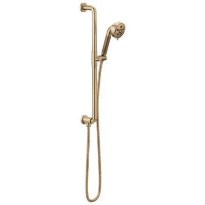 Litze® Handheld Shower Head with Slide Bar and H2OKinetic® Technology | Wayfair North America