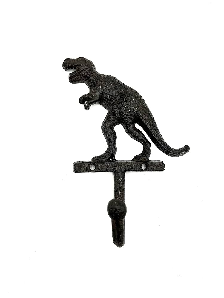 T Rex Dinosaur Kids Coat Hanger - Dinosaur Bathroom Decor Towel Hook- Boy Nursery Decor Dinosaur ... | Amazon (US)