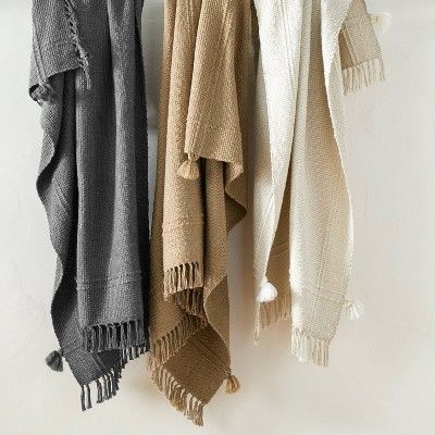 Woven Plaid Cotton Acrylic Throw Blanket - Threshold™ designed with Studio McGee | Target